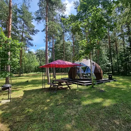 Luksustelt Sprancu Glempings Bernāti
